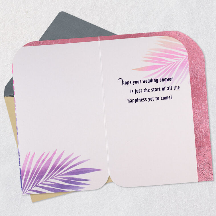 Hallmark A Beautiful Beginning Wedding Shower Card