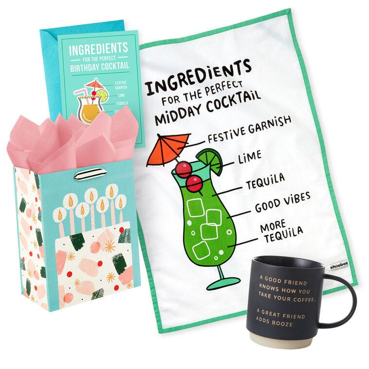 hallmark A Birthday Full of Happy Hours Gift Set