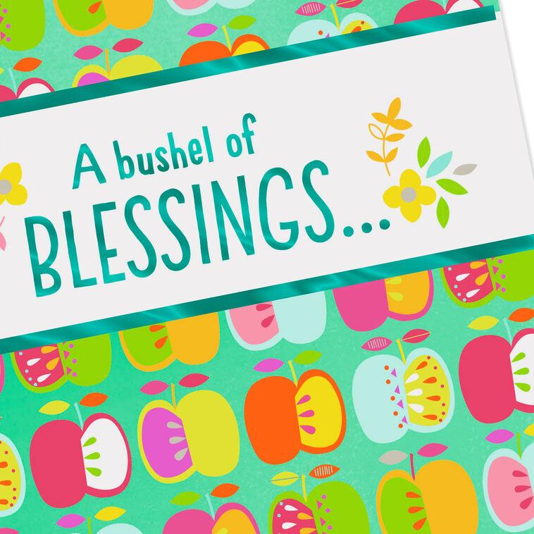 Hallmark A Bushel Of Blessings Rosh Hashanah Card