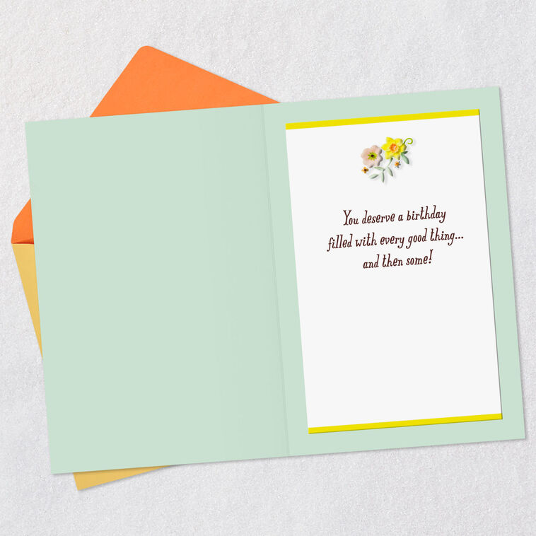 Hallmark A Day For Smiling Birthday Card