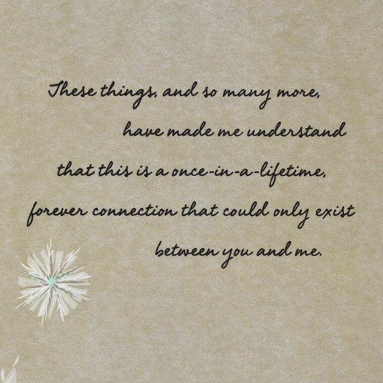 Hallmark A Forever Connection Love Card