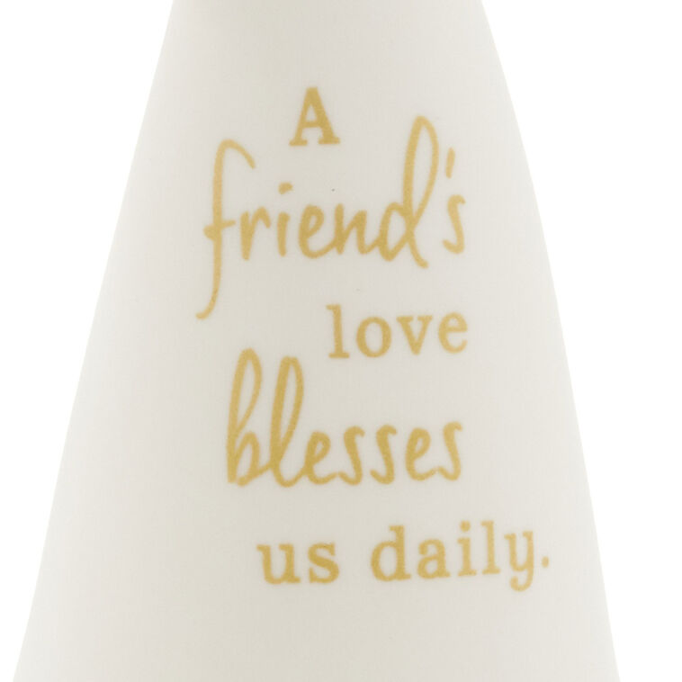 Hallmark A Friend's Love Angel Figurine 6"