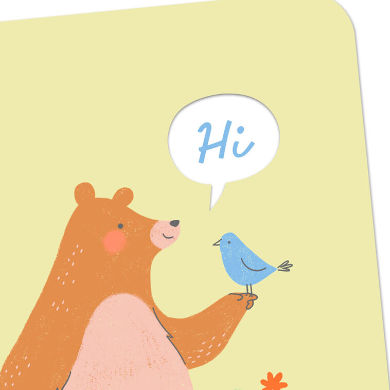 Hallmark A Good Day To Say "Hi" Thinking Of You Card