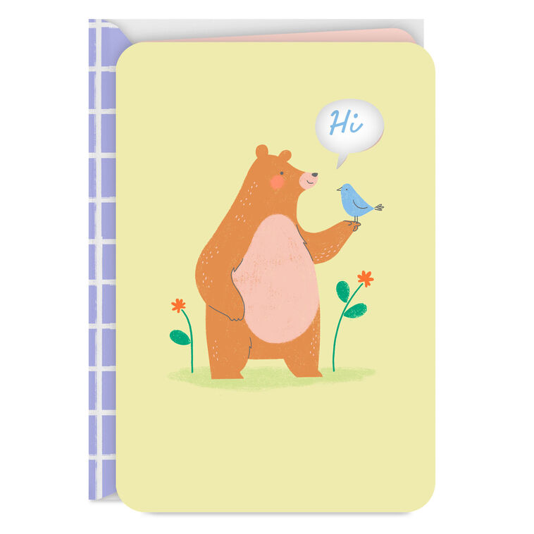 hallmark A Good Day to Say "Hi" Thinking of You Card