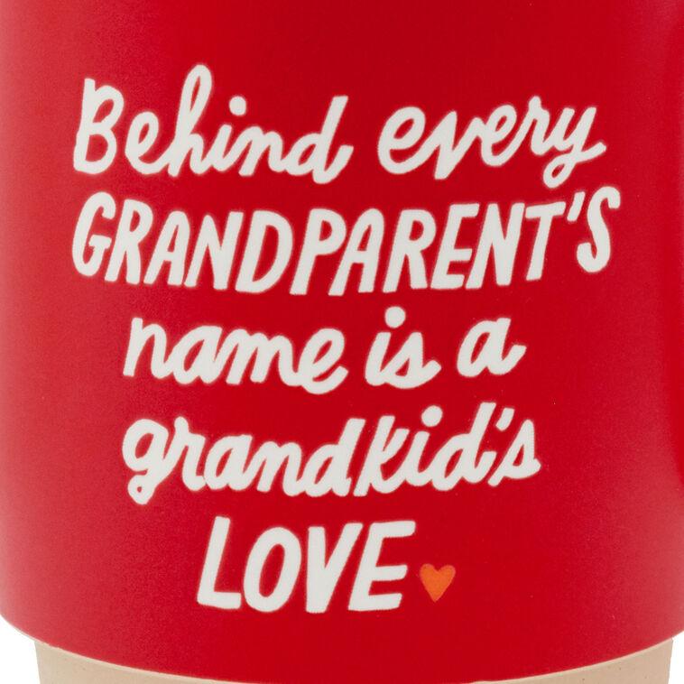 Hallmark A Grandkid's Love Mug 16 Oz