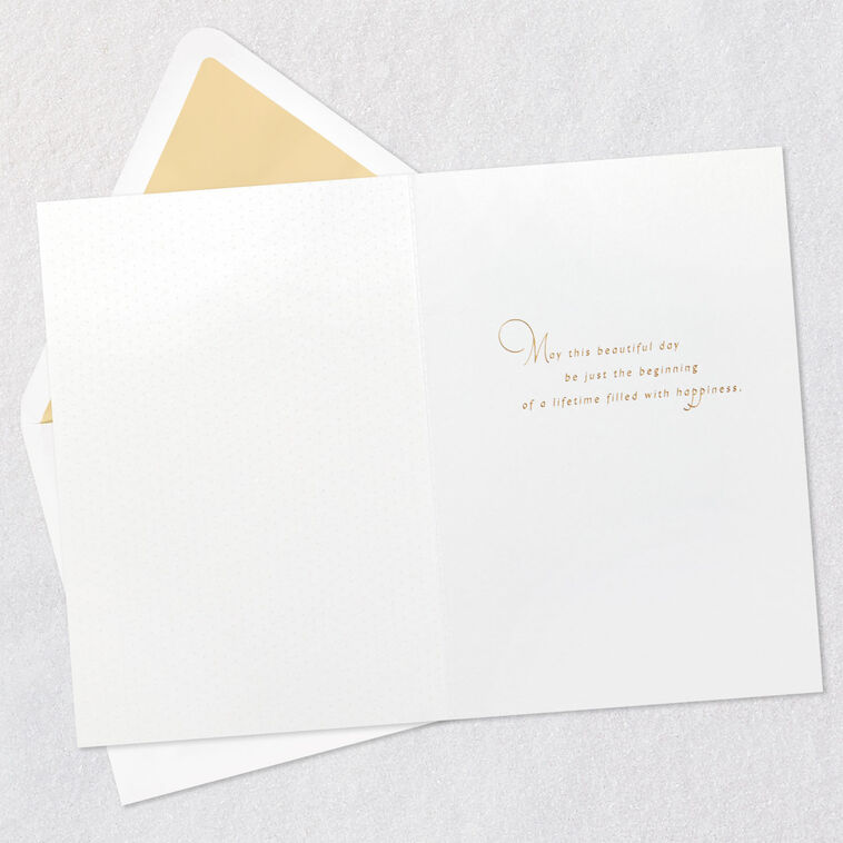 Hallmark A Lifetime Of Happiness Wedding Card