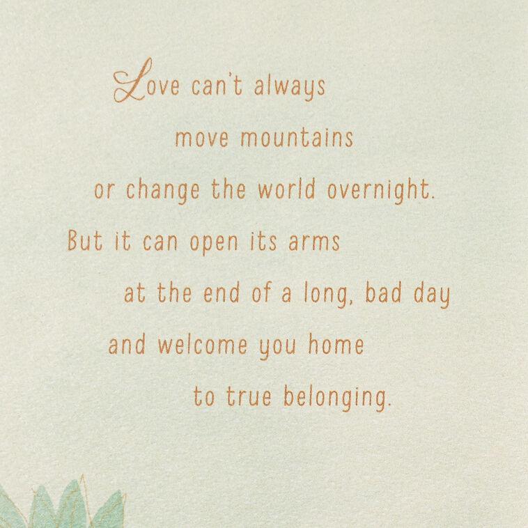 Hallmark A Lifetime Of Love Anniversary Card