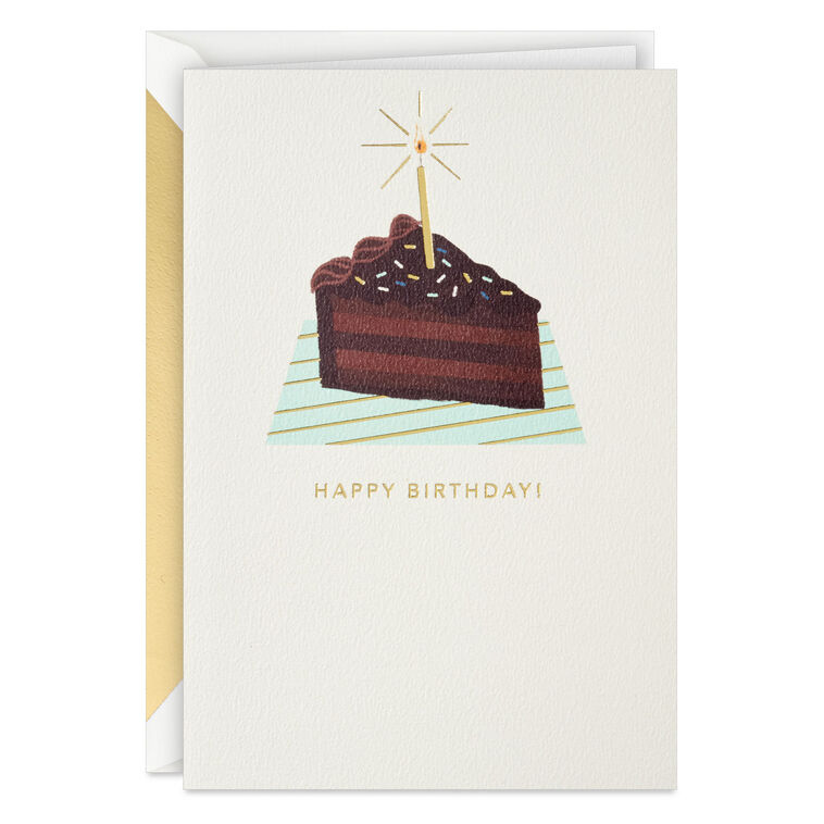 hallmark A Little Slice of Happy Birthday Card