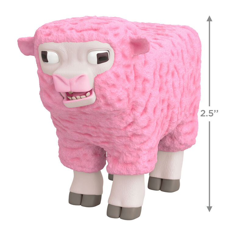 Hallmark A Minecraft Movie Pink Sheep Ornament