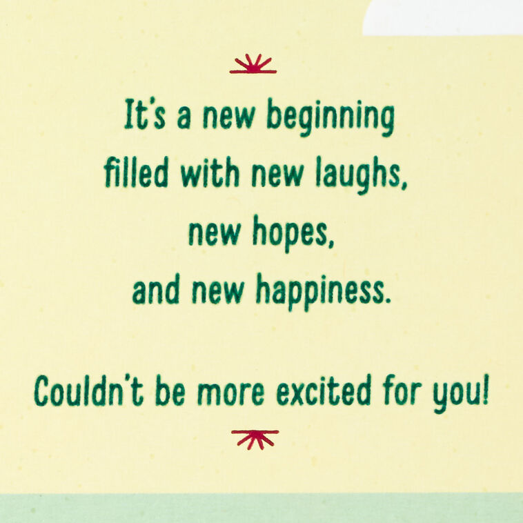 Hallmark A New Beginning New Home Card