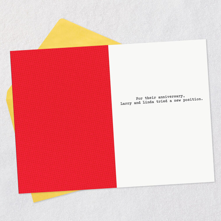 Hallmark A New Position Funny Anniversary Card