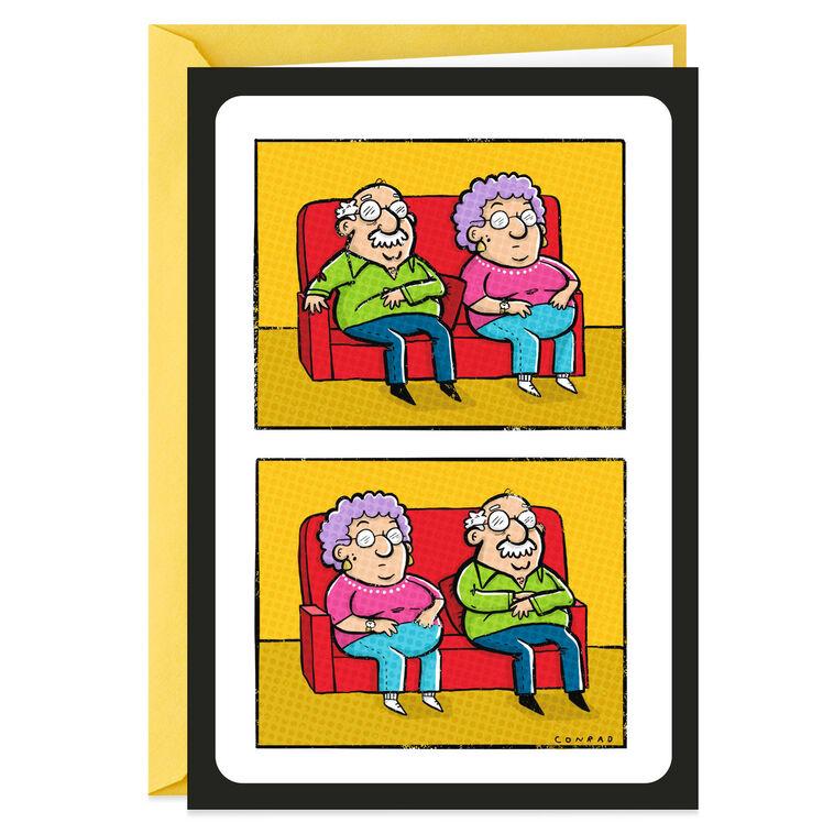 hallmark A New Position Funny Anniversary Card