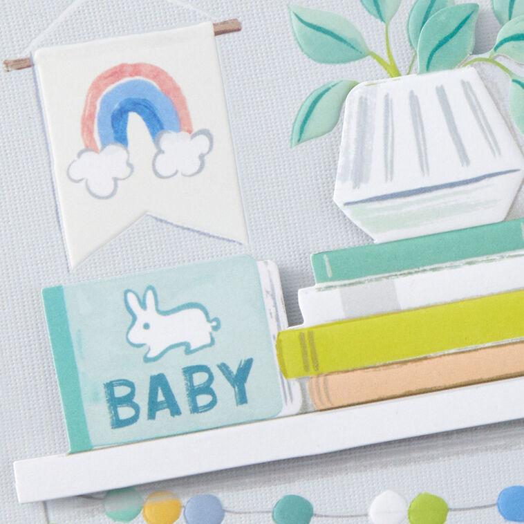 Hallmark A New Story Begins New Baby Card