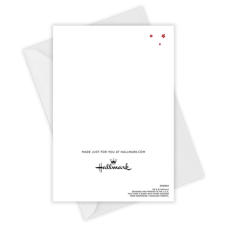 Hallmark A Perfect Match Custom Anniversary Card