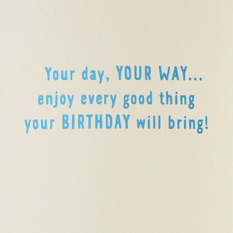 Hallmark A Pizza Cake 16th Birthday Card