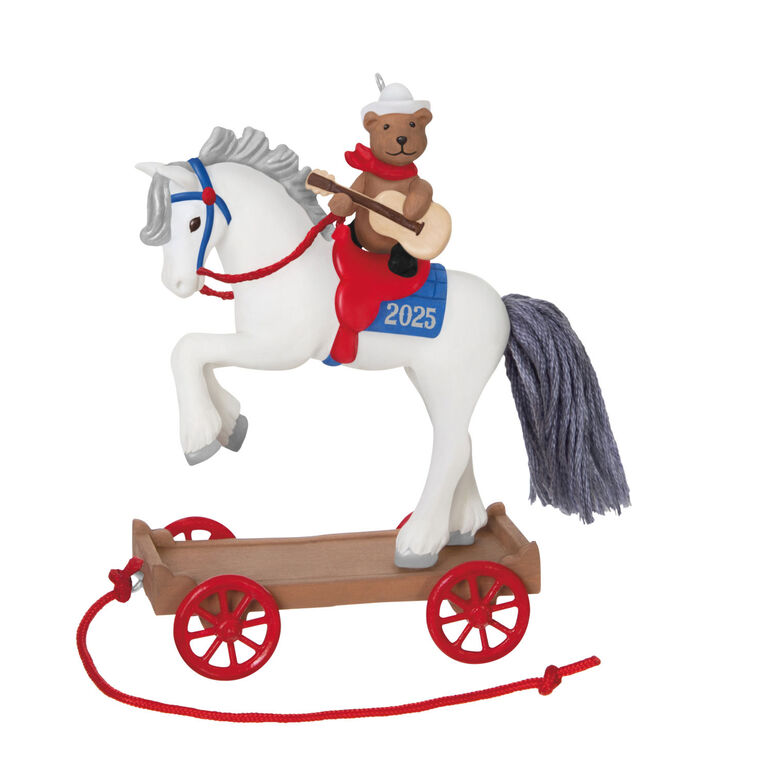 hallmark A Pony for Christmas 2025 Ornament