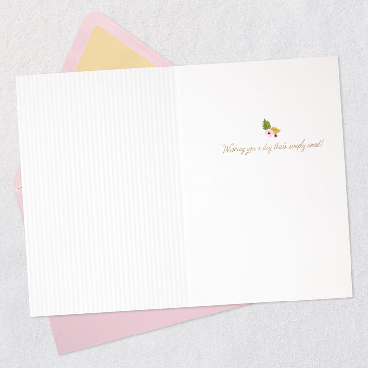 Hallmark A Simply Sweet Day Birthday Card
