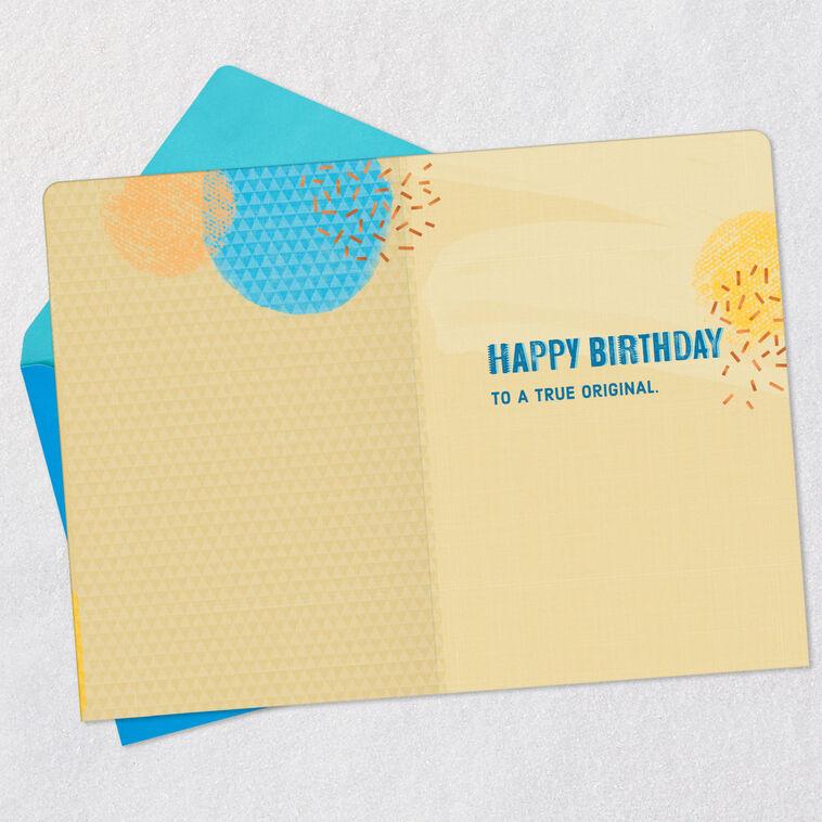 Hallmark A True Original Birthday Card For Brother