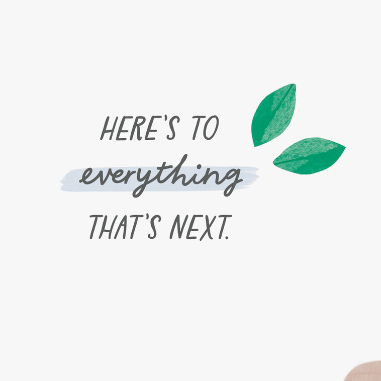Hallmark A Whole New Chapter Good Luck Card