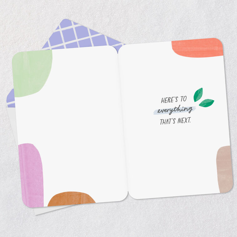 Hallmark A Whole New Chapter Good Luck Card