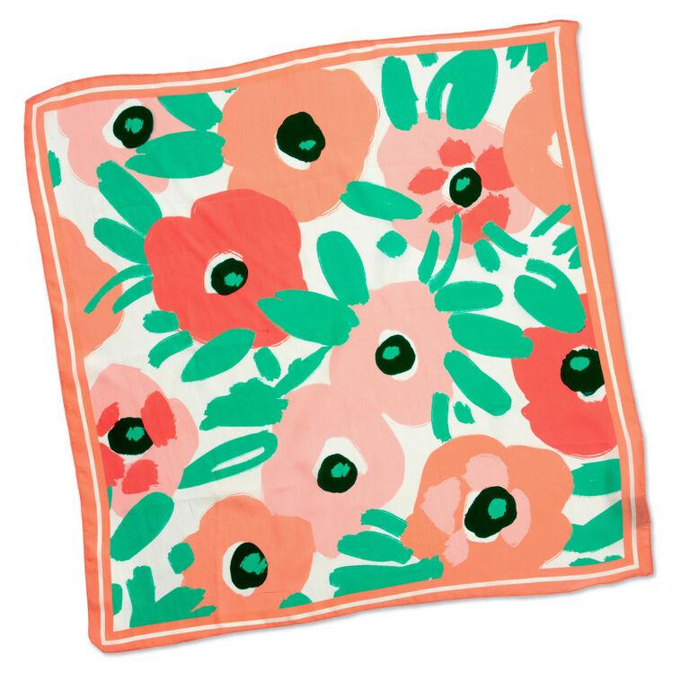 Hallmark Abstract Floral Scarf 22"