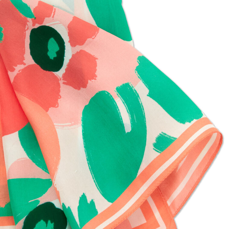 Hallmark Abstract Floral Scarf 22"