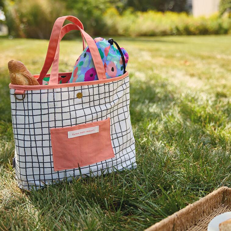 Hallmark Abstract Floral Tote Bag