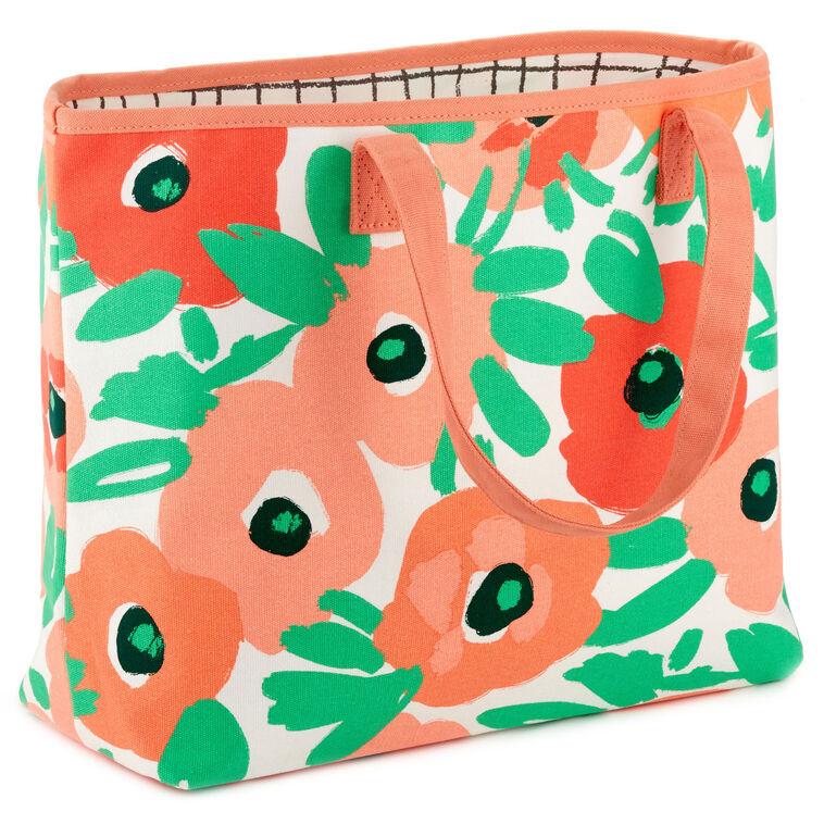 Hallmark Abstract Floral Tote Bag