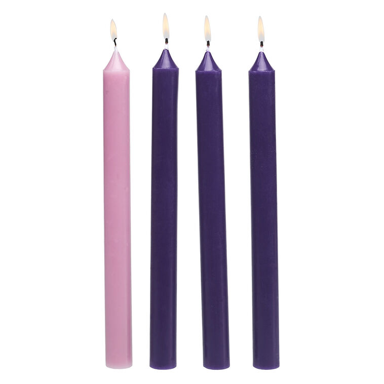 Hallmark Advent Taper Candles Set Of 4