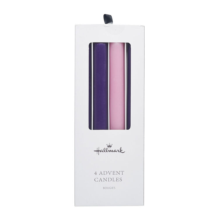 Hallmark Advent Taper Candles Set Of 4