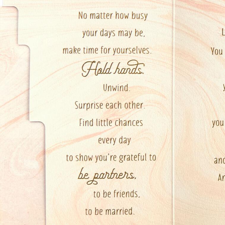 Hallmark Advice For The Newlyweds Wedding Card
