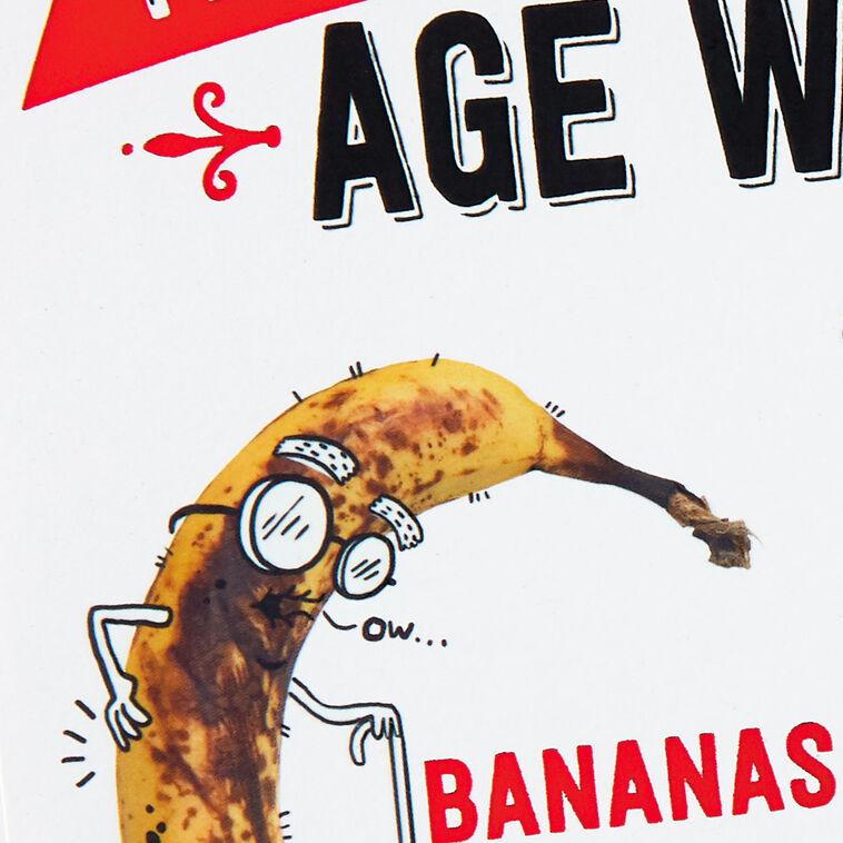 Hallmark Aging Well Funny Birthday Card