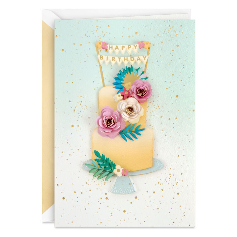 hallmark All-Around Beautiful Birthday Card
