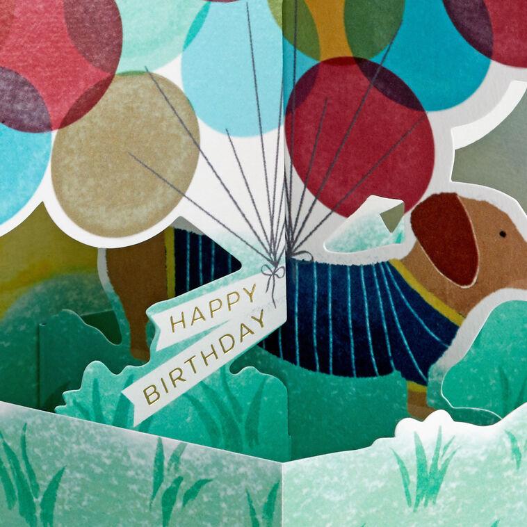 Hallmark All Day Happy 3D Pop-Up Birthday Card