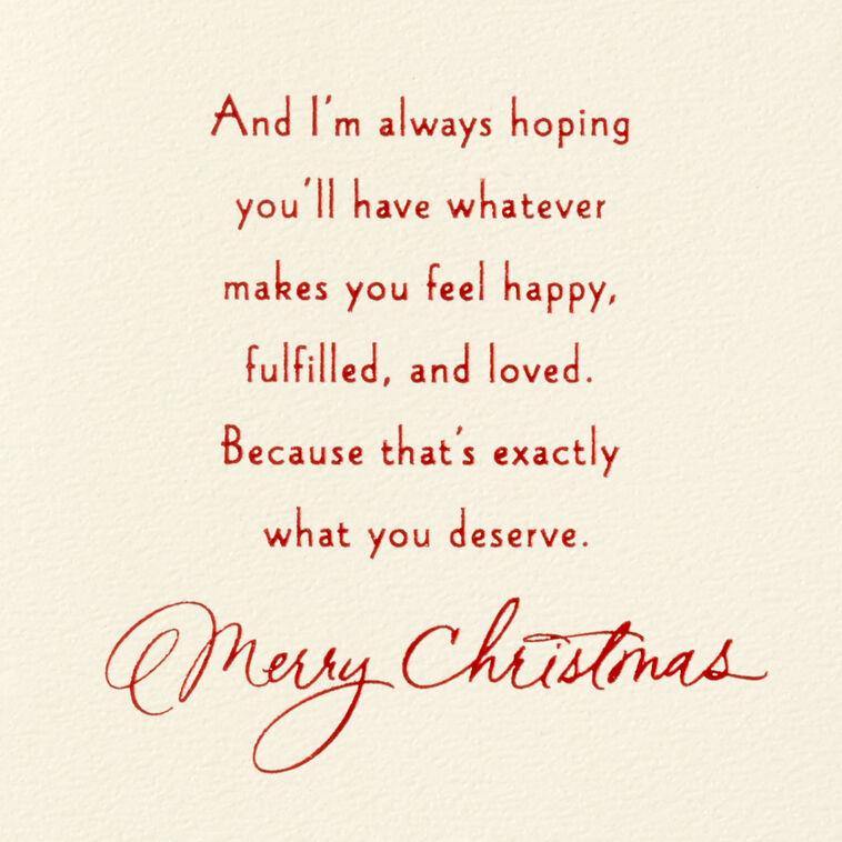 Hallmark All Grown-Up Christmas Card For Daughter