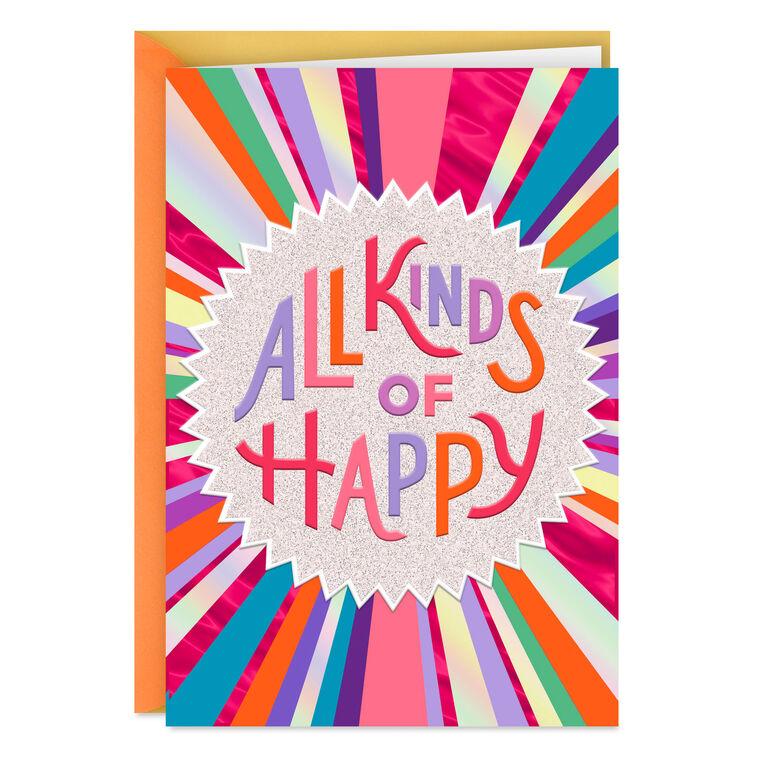 hallmark All Kinds of Happy Birthday Card for Kids