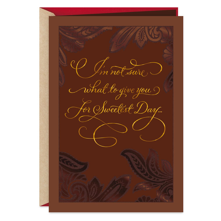 hallmark All My Love Sweetest Day Card for Husband