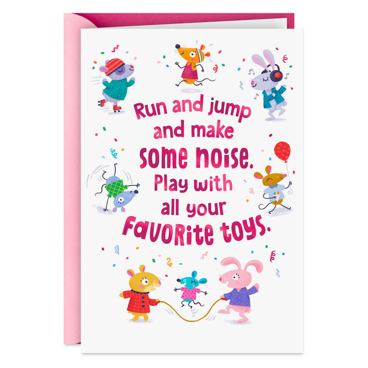 hallmark All-Out Fun Birthday Card for Kids