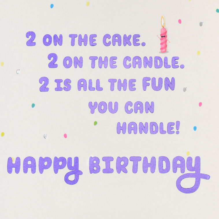 Hallmark All The Fun 2nd Birthday Card
