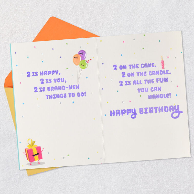 Hallmark All The Fun 2nd Birthday Card