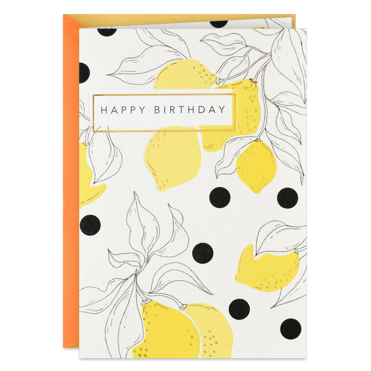 hallmark All the Goodness for You Birthday Card