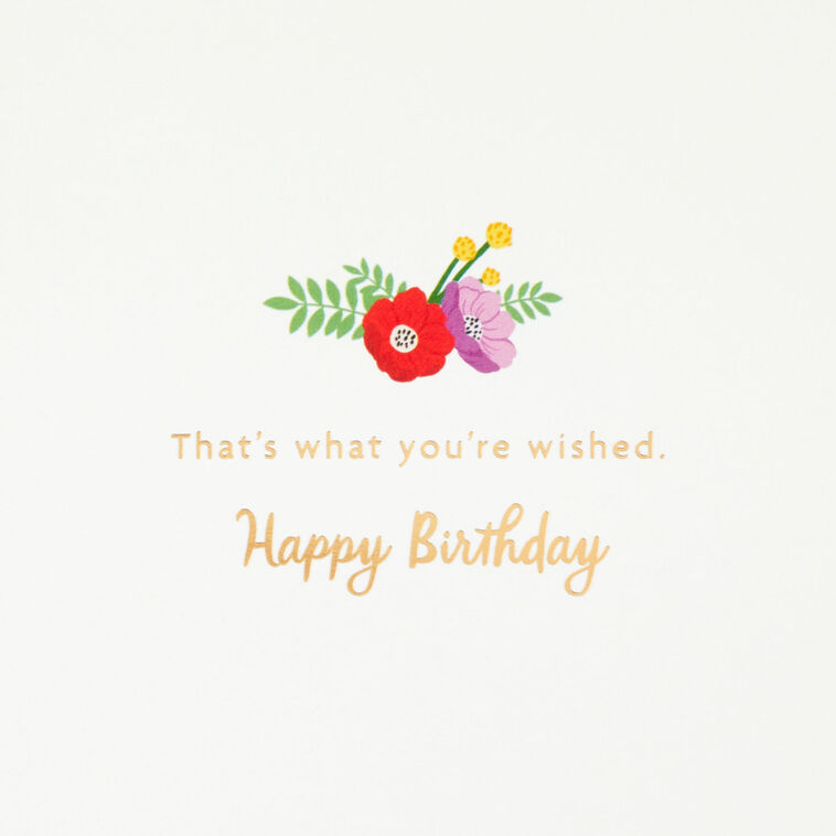 Hallmark All The Happiness Birthday Card For Her