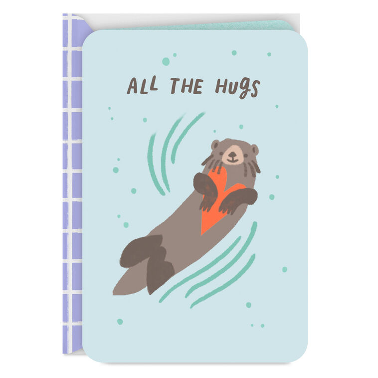 hallmark All the Hugs Thinking of You Card