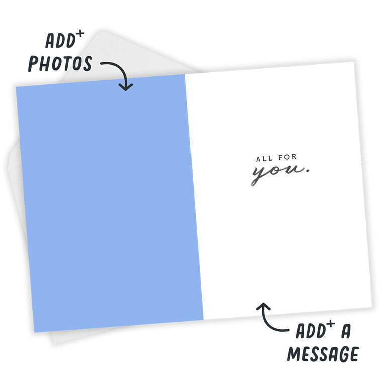 Hallmark All The Love Custom Thank You Card