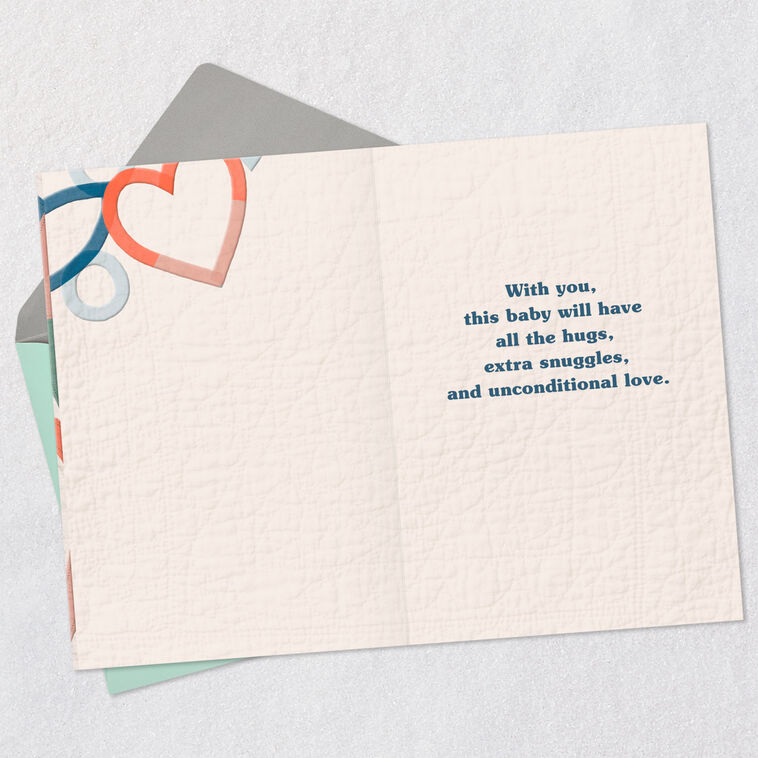 Hallmark All The Snuggles New Baby Grandson Card