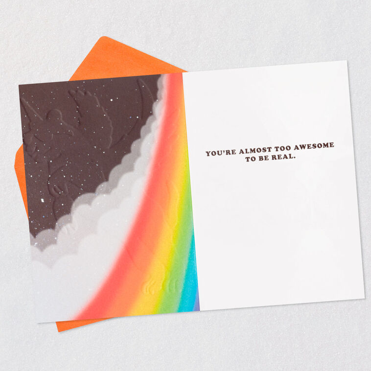 Hallmark Almost Too Awesome Flying Tiger Card