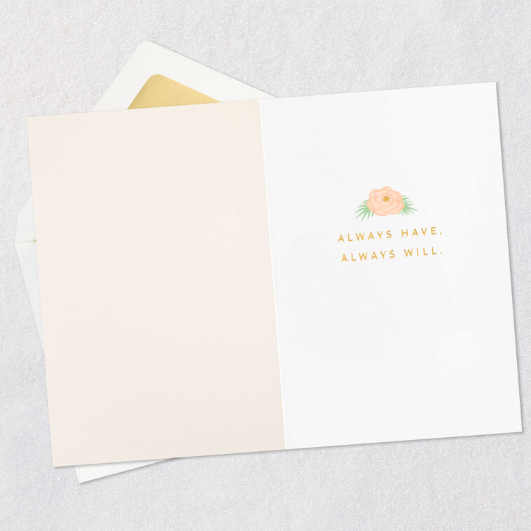 Hallmark Always Loved You Always Will Love Card