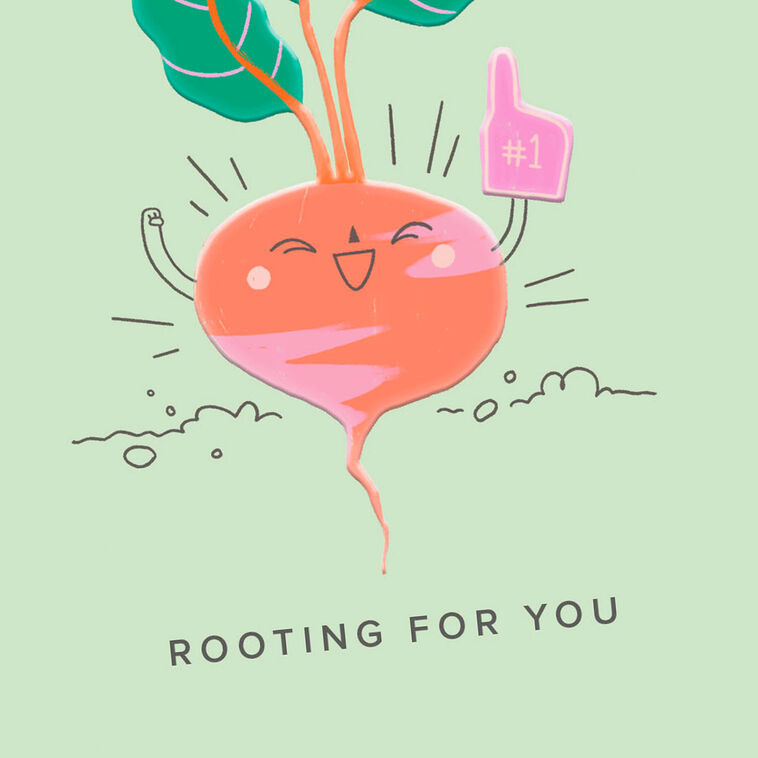 Hallmark Always Rooting For You Encouragement Card