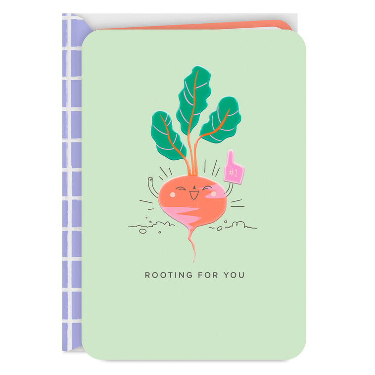 hallmark Always Rooting for You Encouragement Card