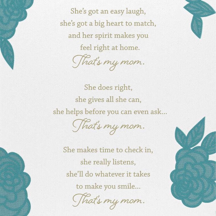 Hallmark An Amazing Woman Birthday Card For Mom